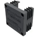 SL Rack Kunststoff-Endkappe  RAIL 40, schwarz