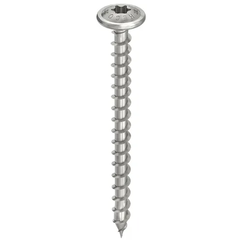 [A02915] Heco TOPIX plus 8x100 Vollgewinde T-Drive T-40 Tellerkopf Edelstahl A2